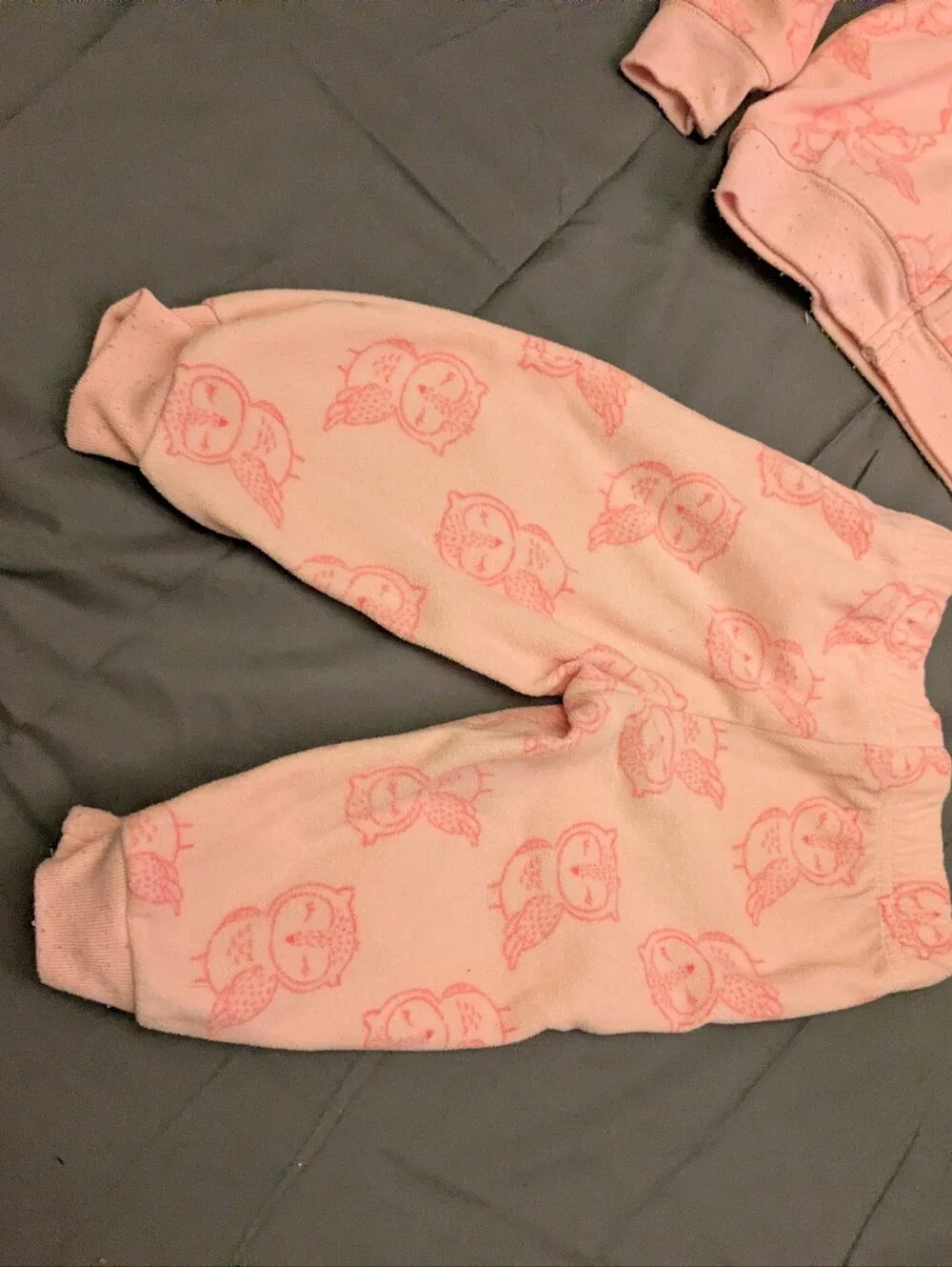 pink owl winter set